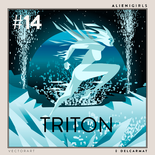 Alienigirls. #14: TRITON