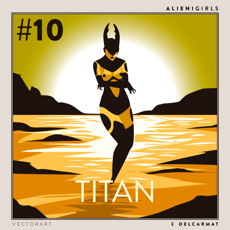 Alienigirls. #10: TITAN