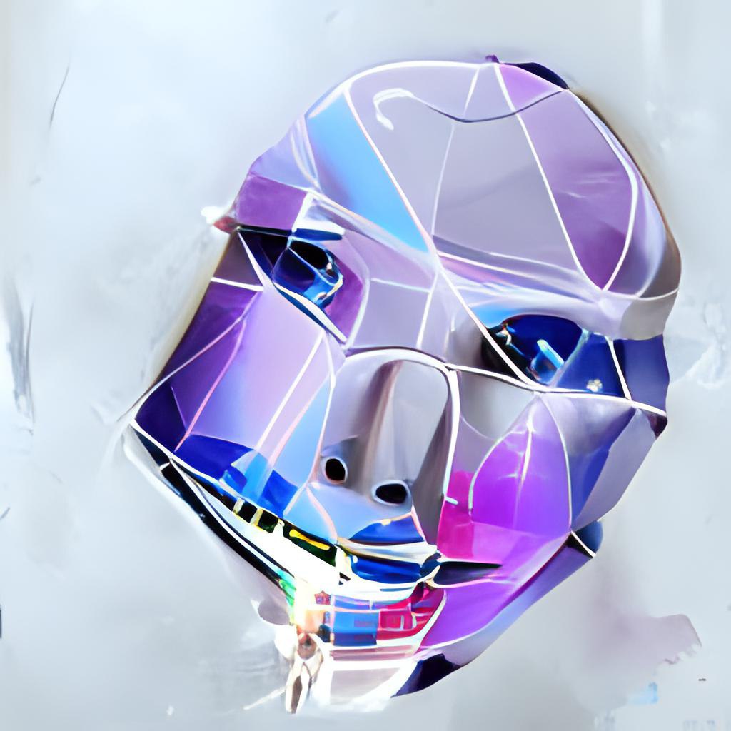 AI portrait #407 - Neural player [Ethereum]