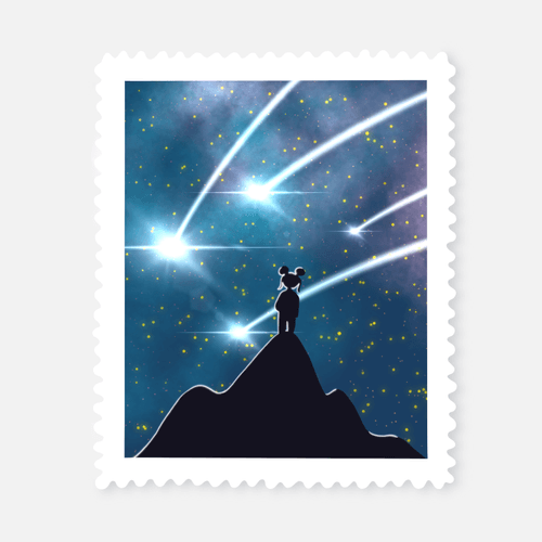 CyberStamp #6 Gazing