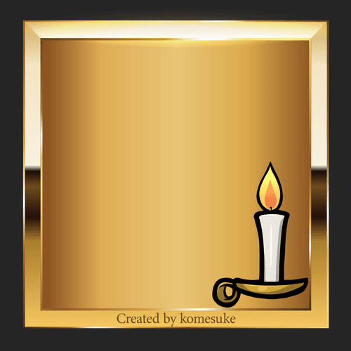 Candle holder WEAPON(FRONT)