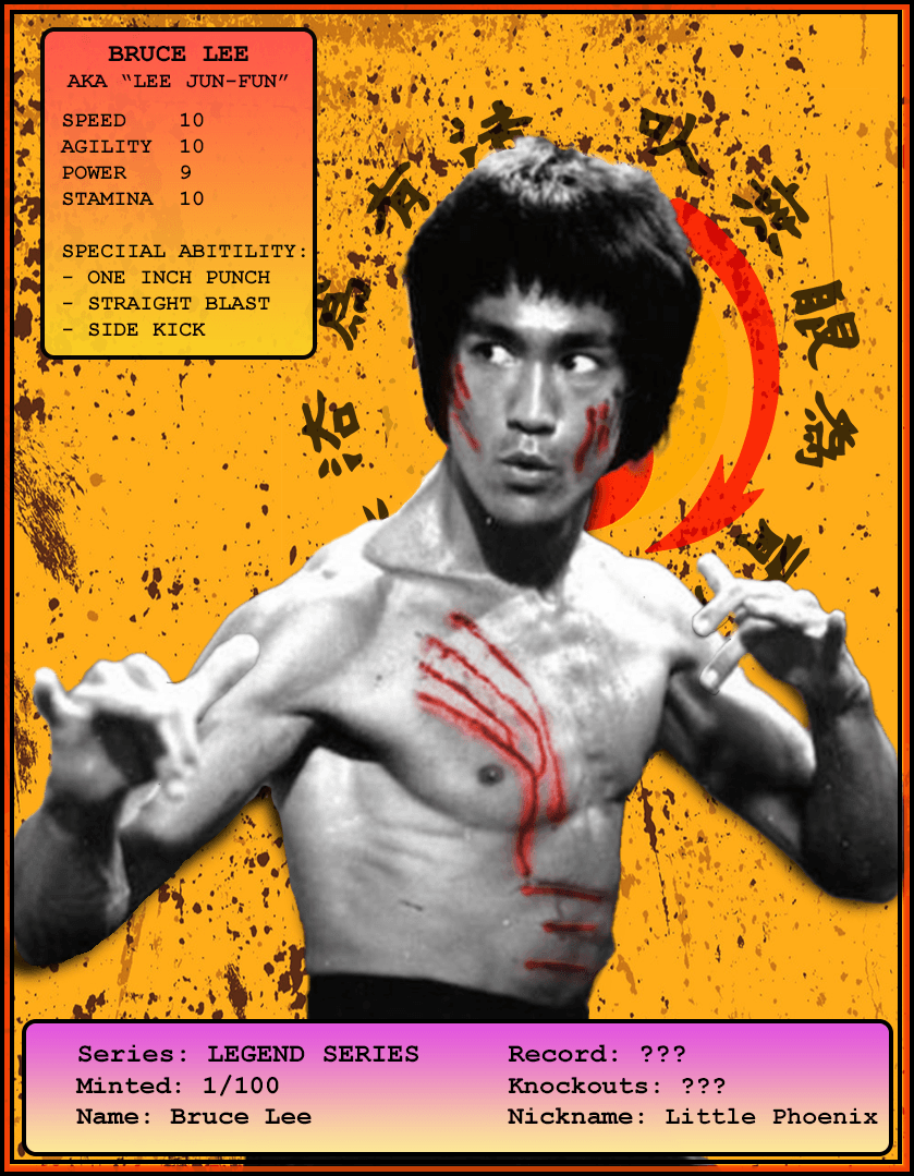 Rare funner Bruce Lee