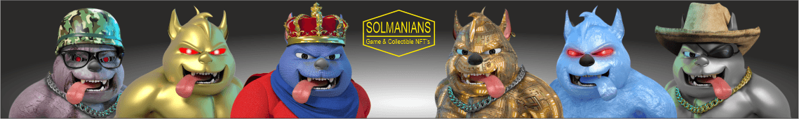 Solmanians-NFT バナー