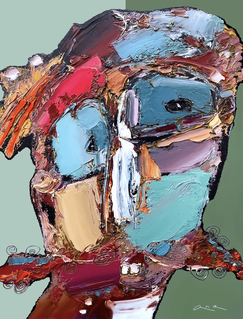 Expressionist Portrait #23