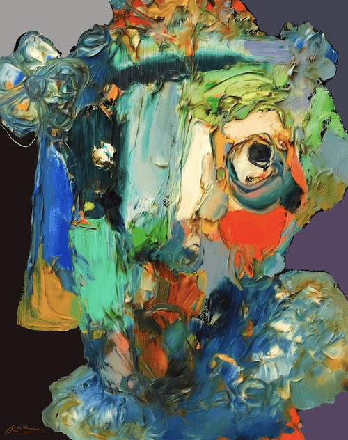 Expressionist Portrait #41