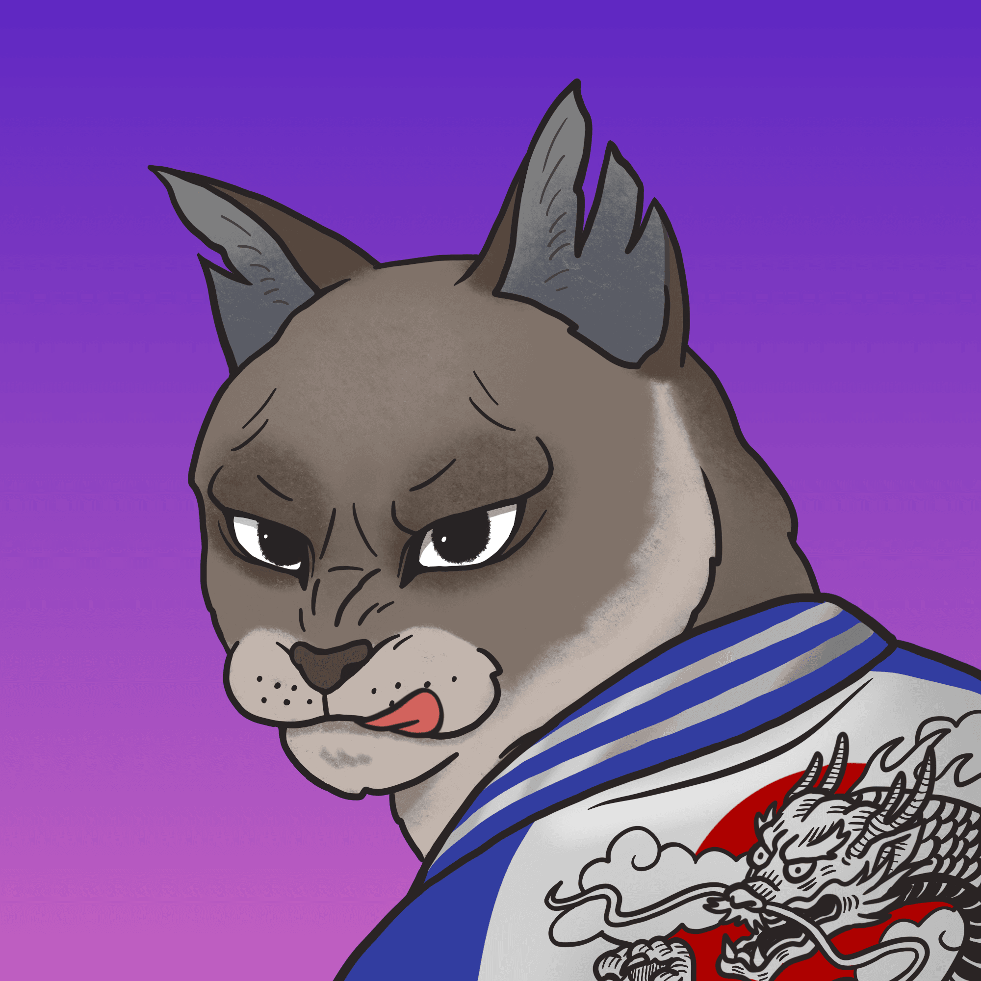YakuzaCats 685 The Yakuza Cats Society OpenSea