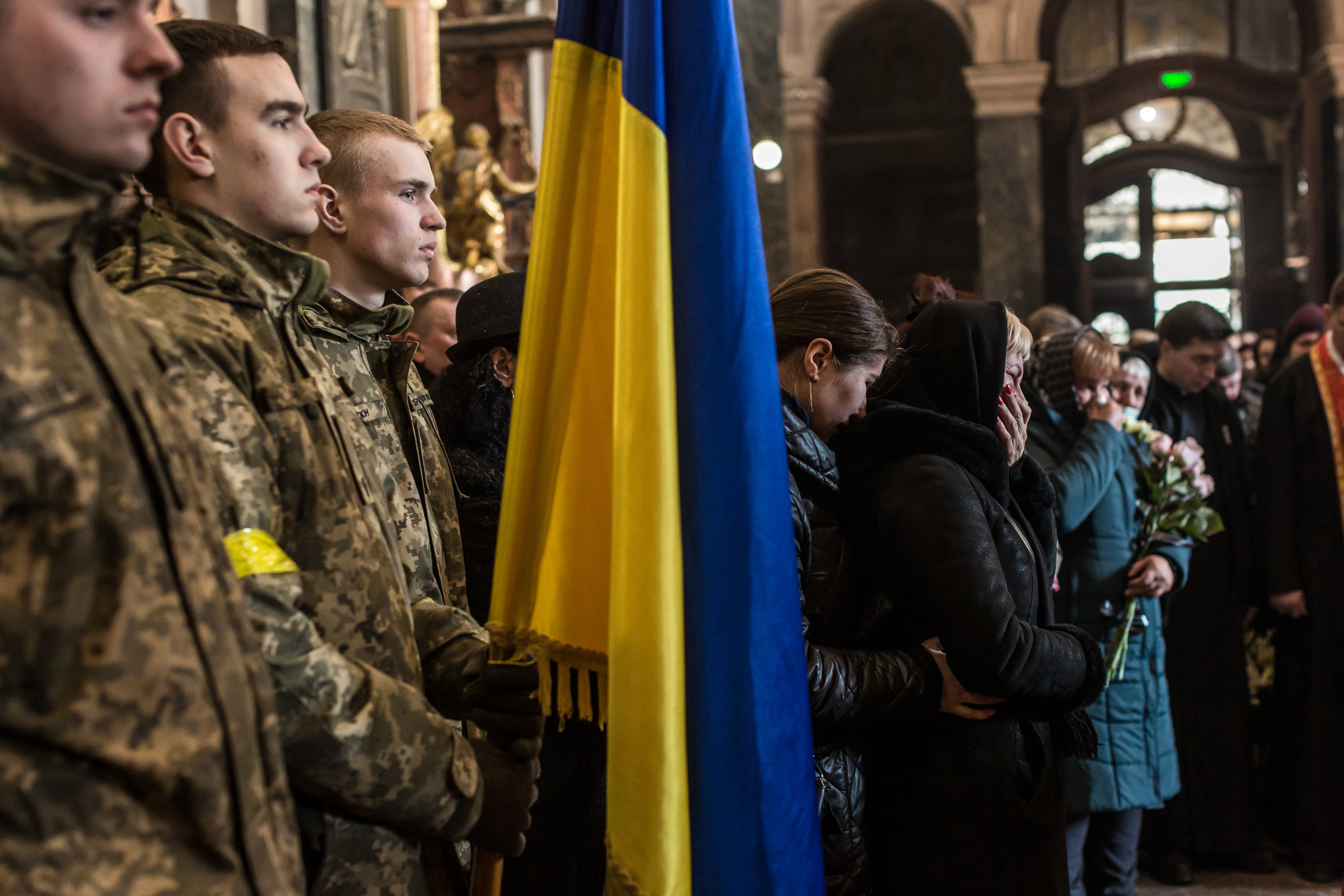 Russia's War in Ukraine 46 - Funeral of Fallen Soldiers