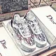Christian Dior's 2019 Sneakers CryptoKix Edition - old