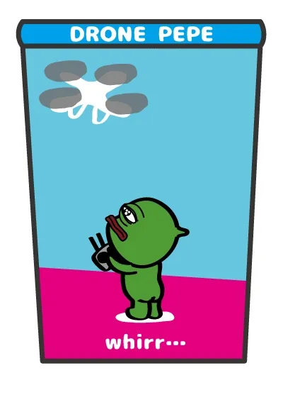 DRONEPEPE | Rare Pepe | Series 9 Card 33