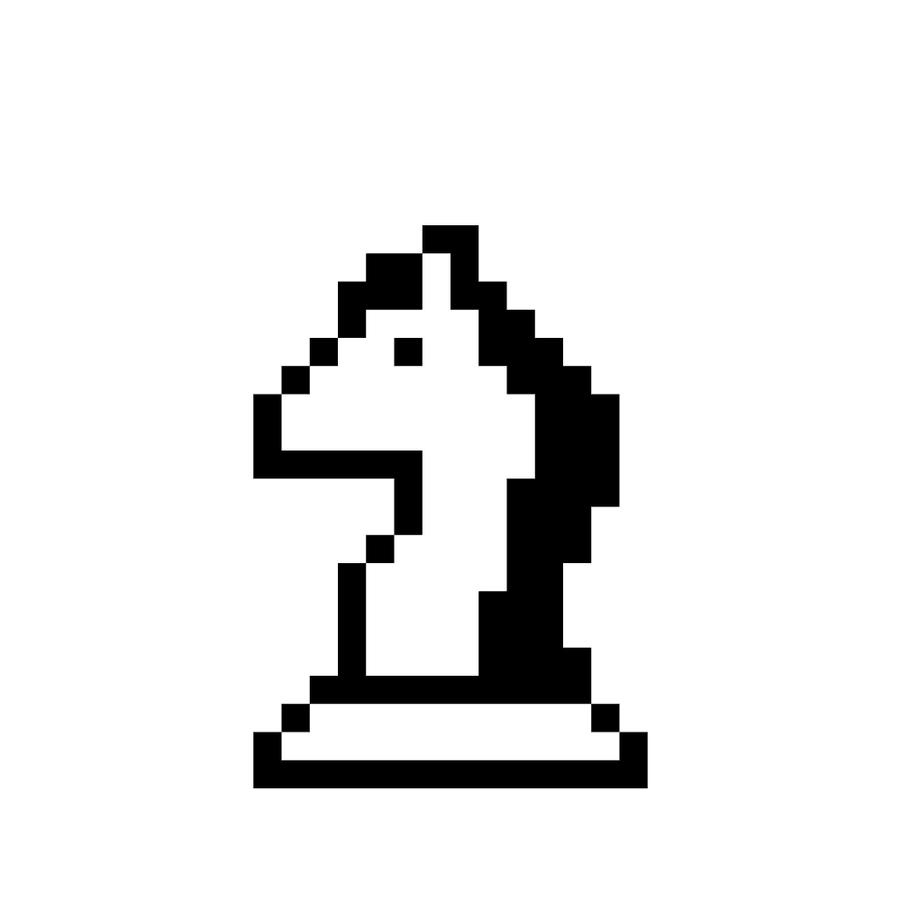 Pixel Chess Pieces