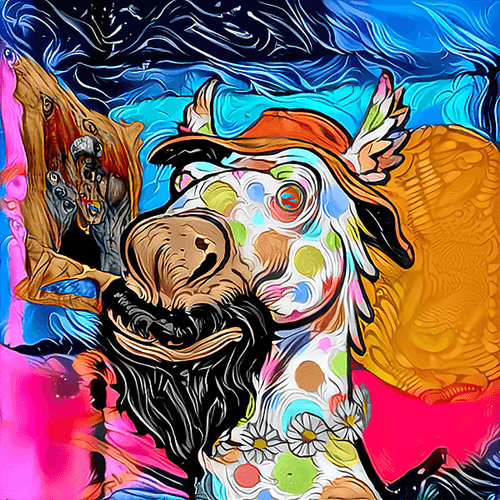 Abstract Arabian Camel #0004