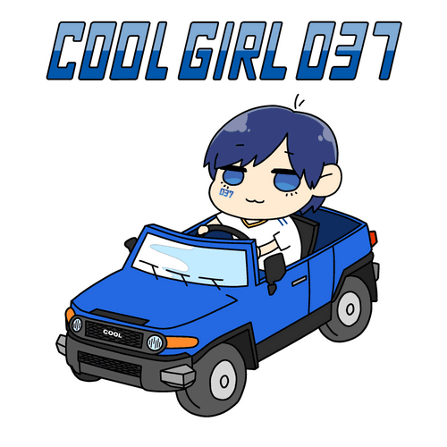 Cool Girl NFT #037 mini