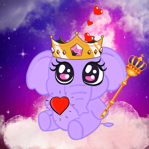 Marie Queen Of Elephants 🐘💗👑