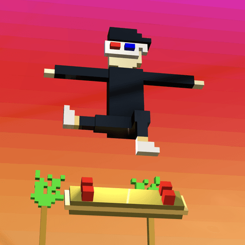 Hey Crypto Venetian #683, Do A Kickflip! 0001