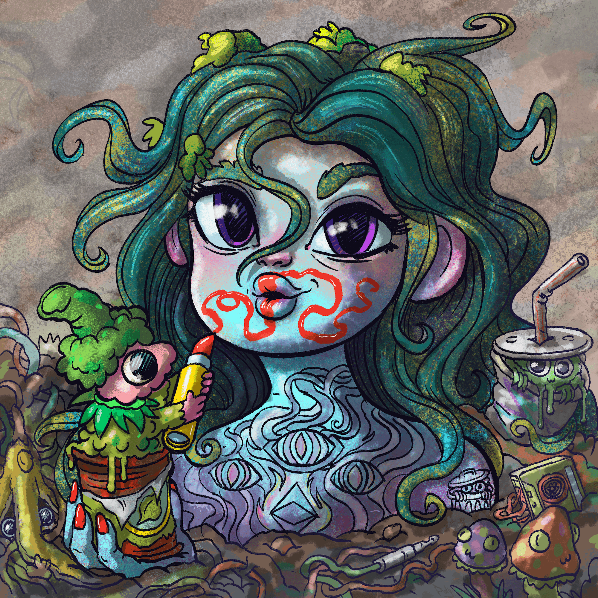 Dumpster Mermaid