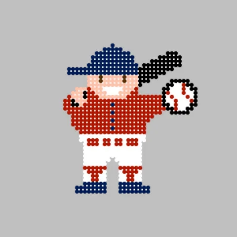 Sportz Pix 52 Genesis Baseball Player