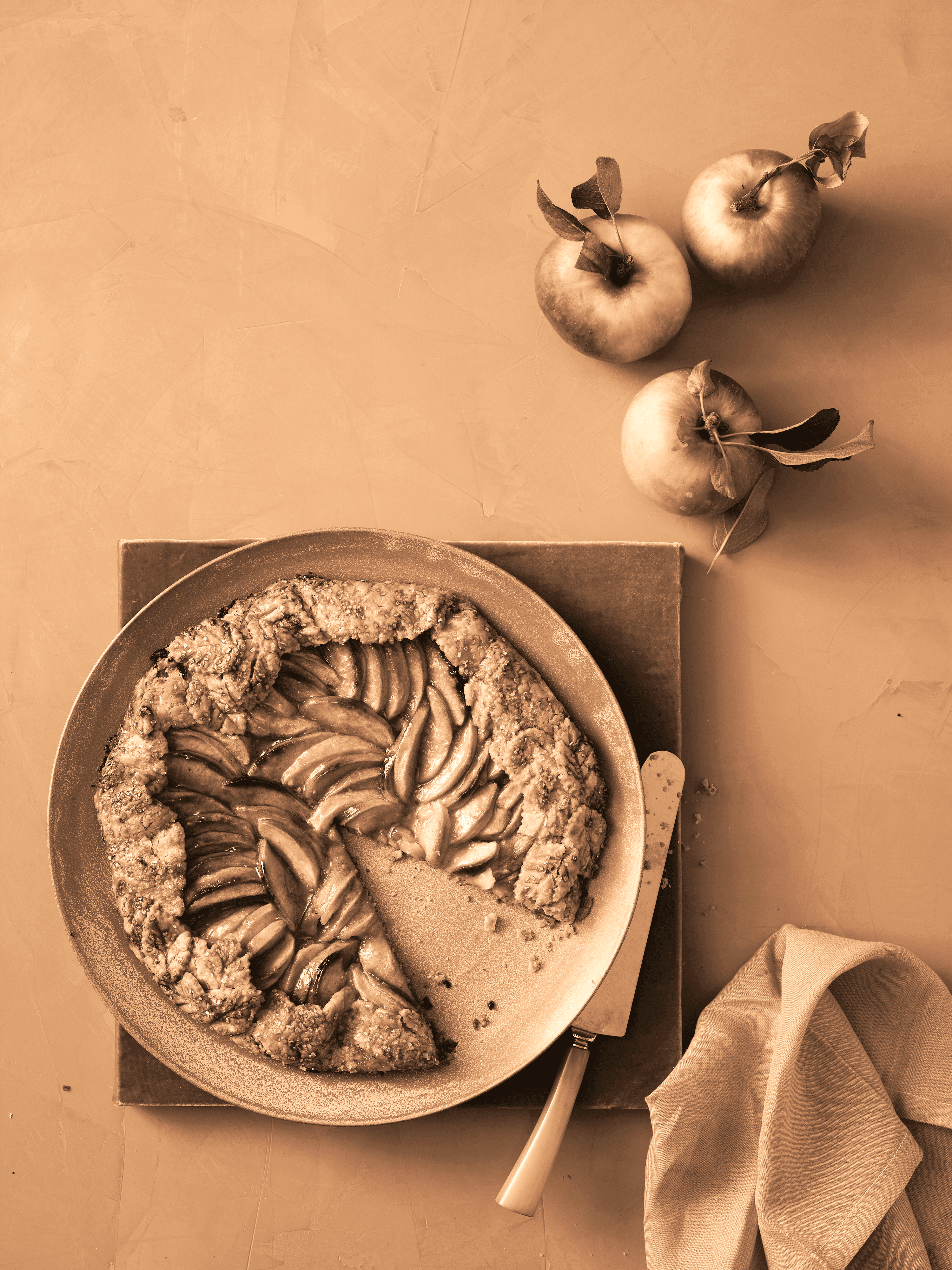 Apple and Apples - Sepia