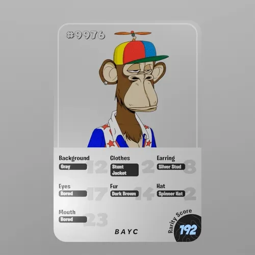 BAYC Collector's Card #9976