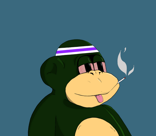 Smoking Ape Gun Club #232