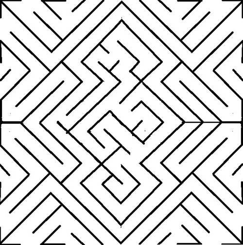 OX MAZE ART
