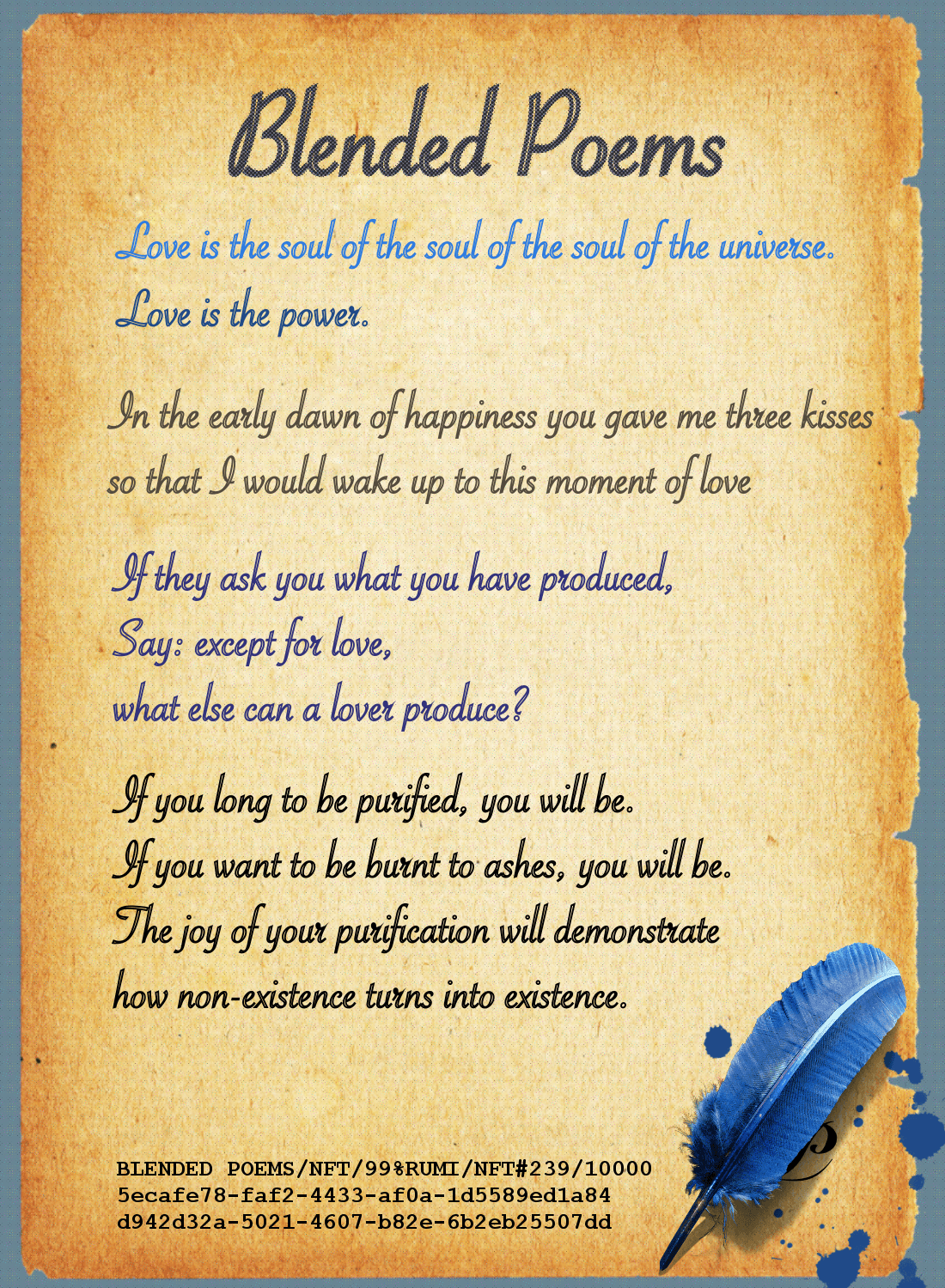 Blended Poems #239