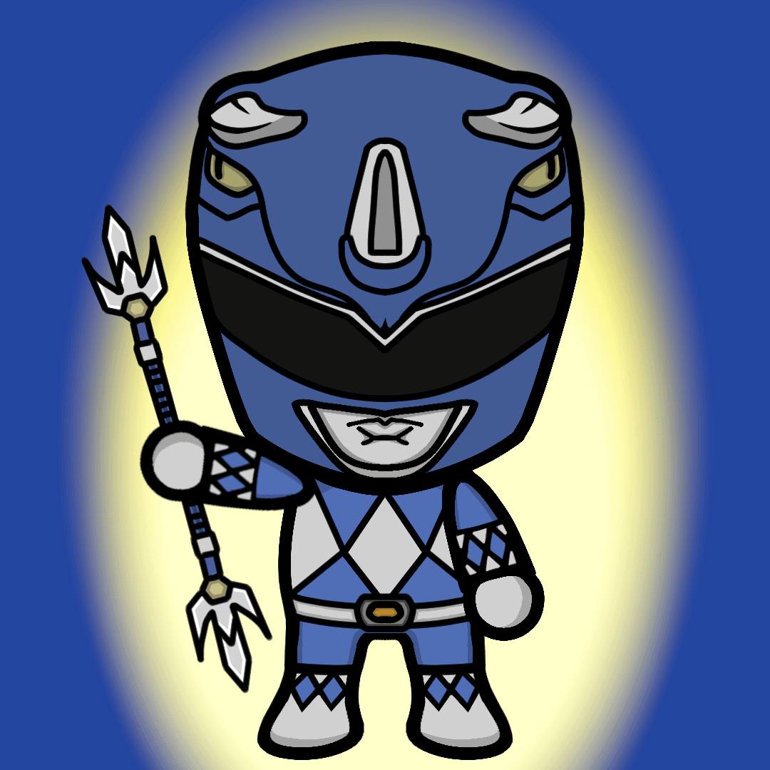 PowerFighter #2 Blue