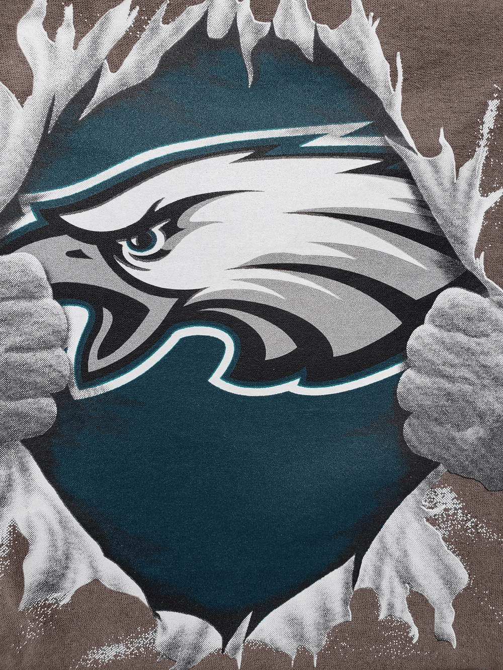 Philadelphia Eagles NFL football logo art - JacksonsOfAllTradesART