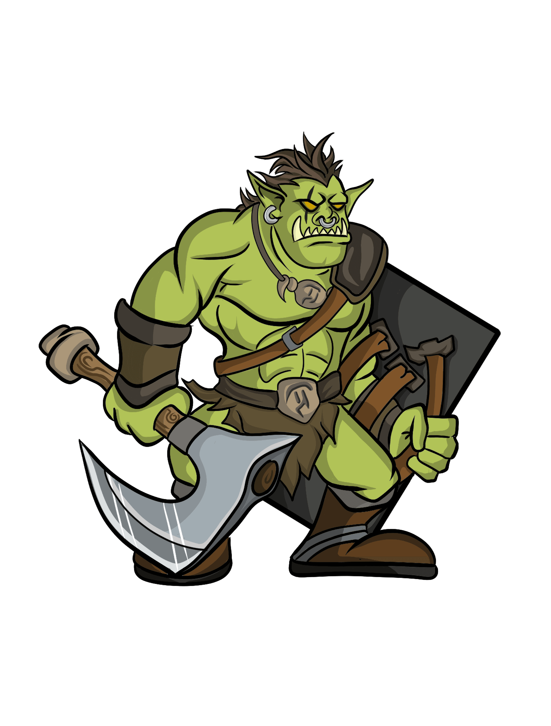 Orclands Warrior Orc Level 1