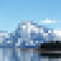 Twenty Four Pixel Mountain #51