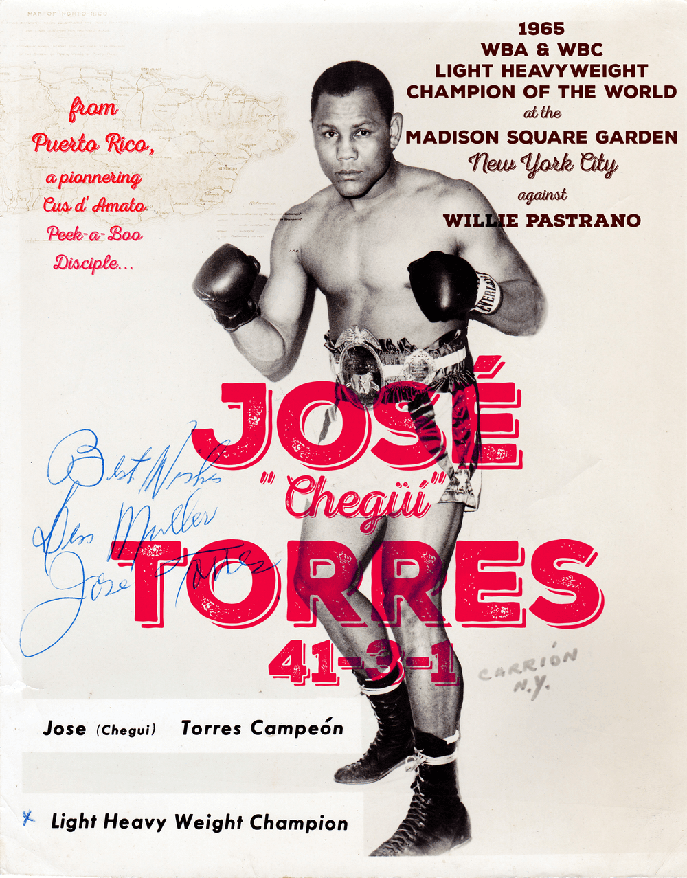 José Torres, Boxing Legend from Puerto Rico - Legendary Boxers | OpenSea