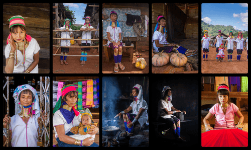 Padaung women
