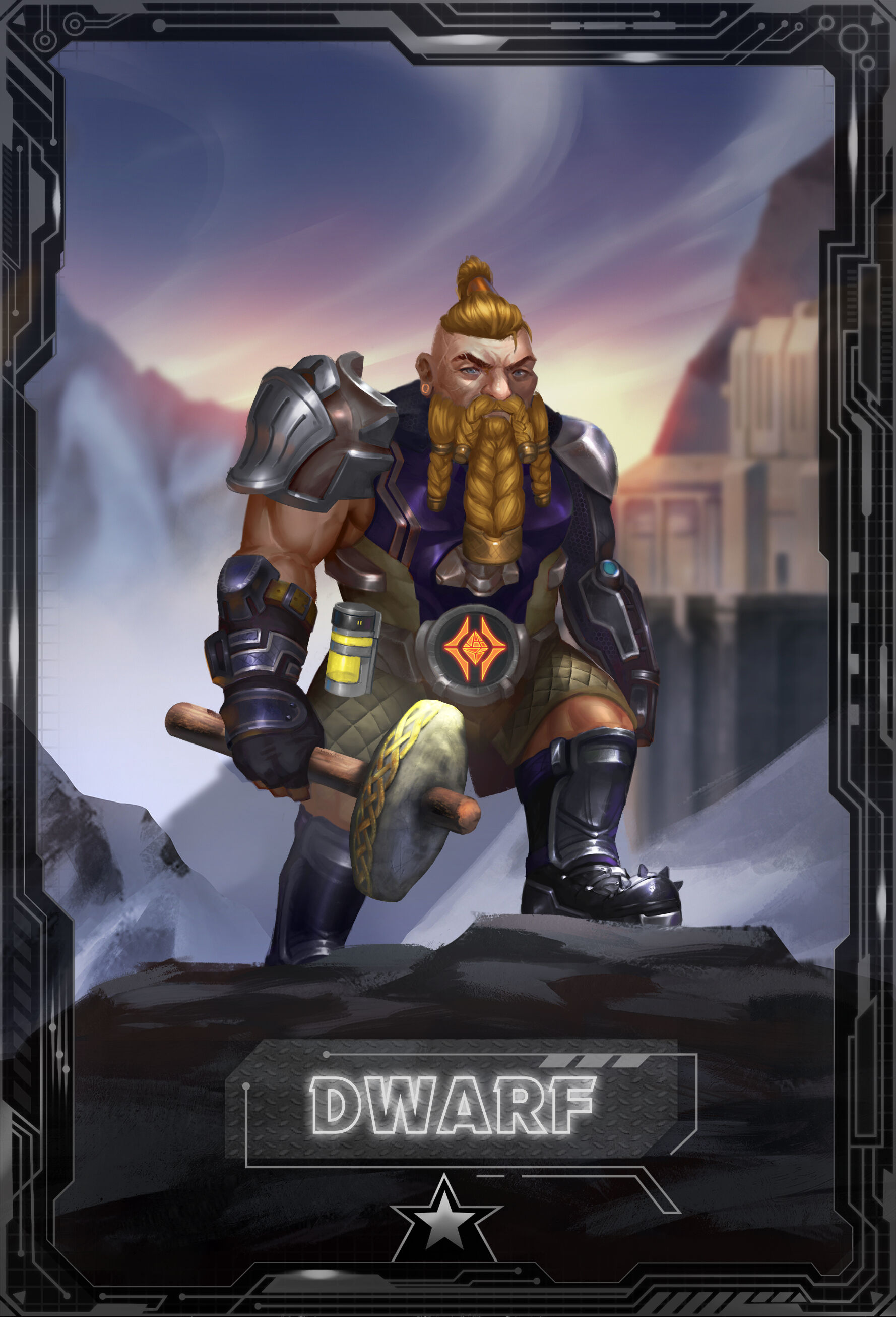 Cyborg Dwarf Tier1 #1042
