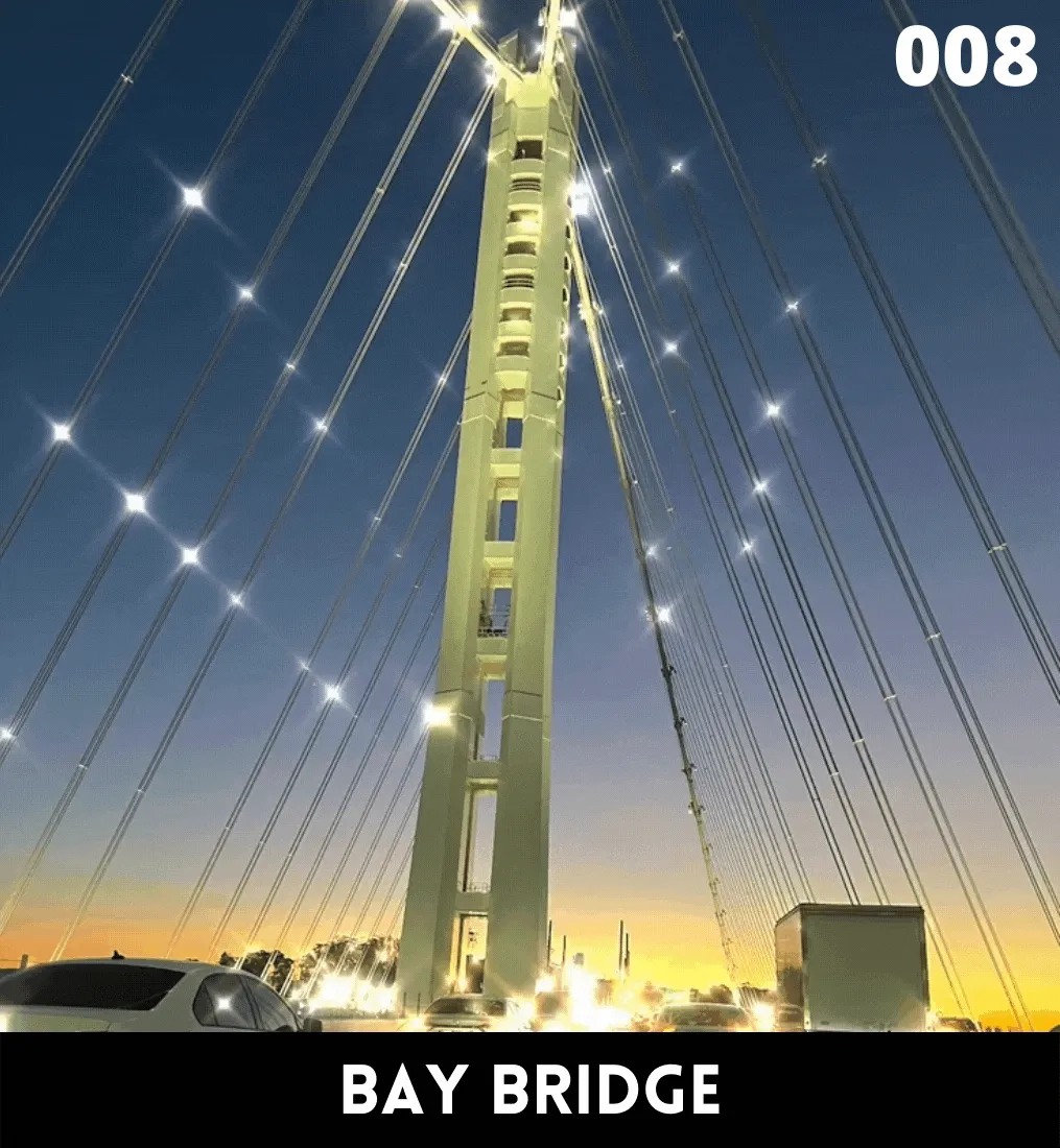 SF at Night 008 - Bay Bridge