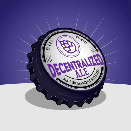 Decentralized Ale Bottle Cap