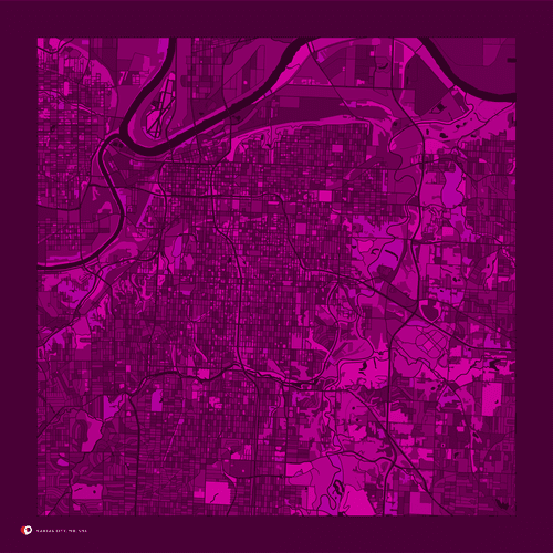 Kansas City, MO, USA - Purple