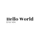 "Hello World Error 404" AI Generated & Upscaled Logo
