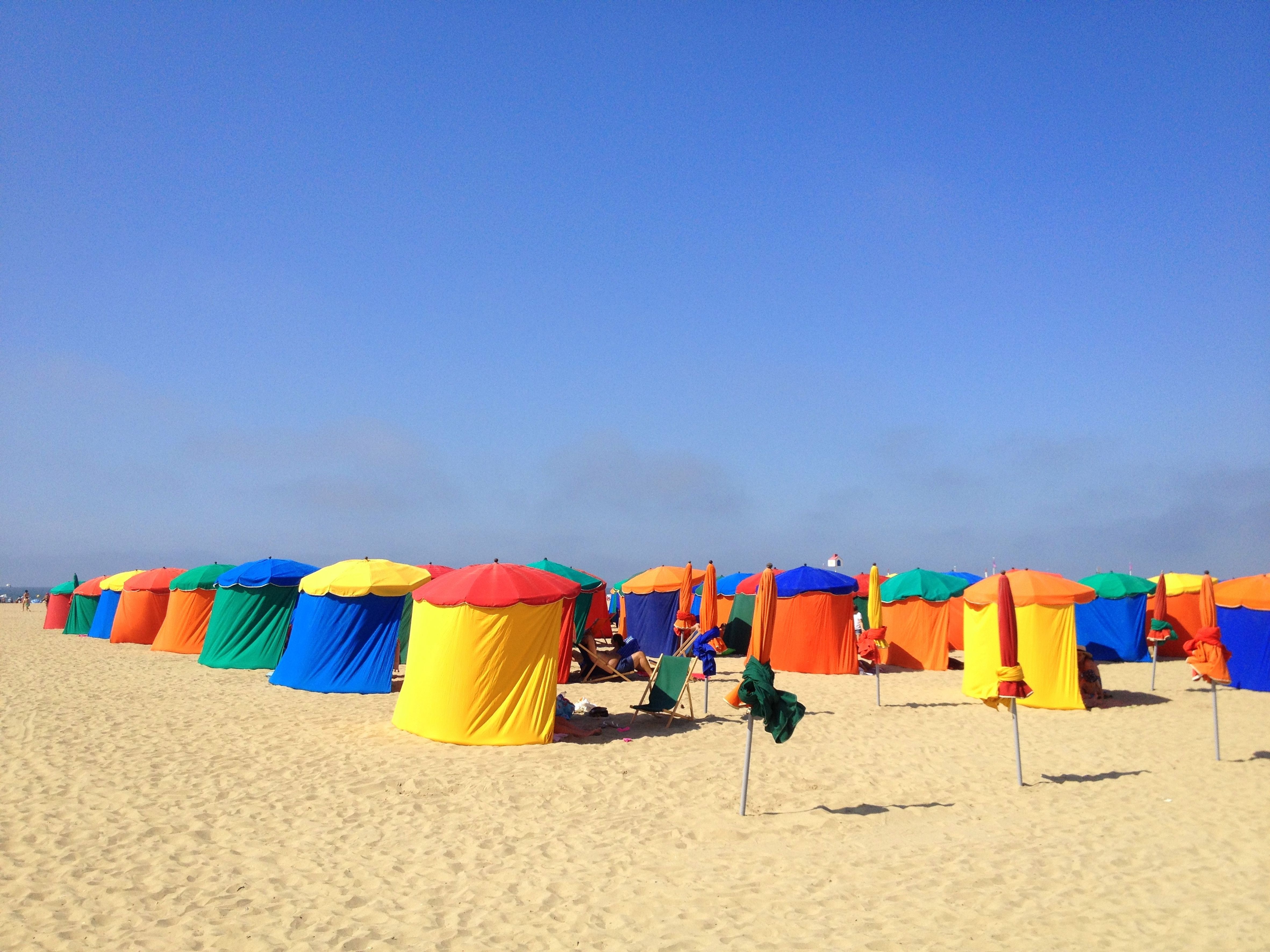 Tents in Deauville