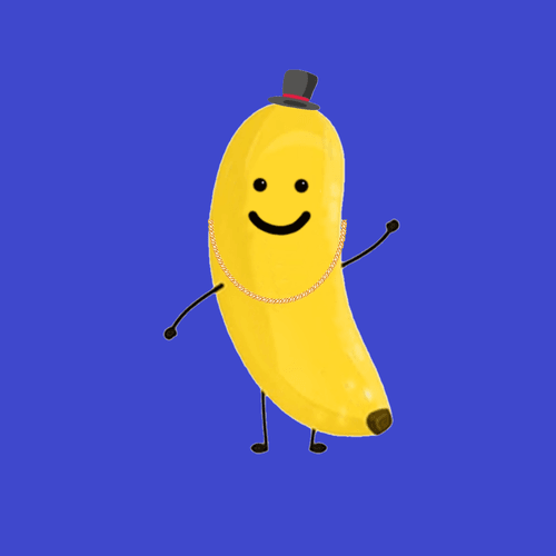 El Salvador Banana - 3D Crypto Banana Countries NFT