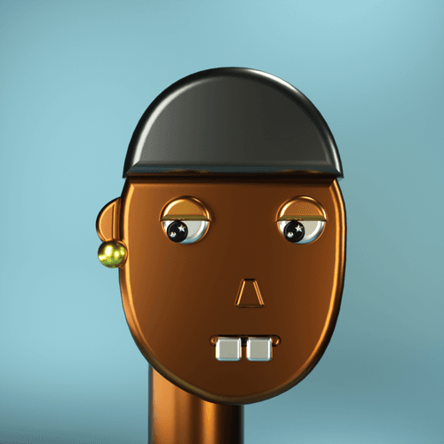 3D Chrome Punk #0027