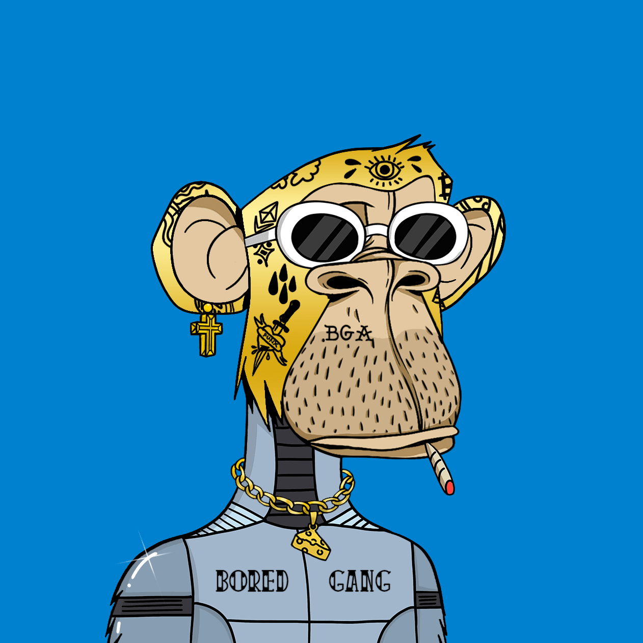 Bored Gutter Ape #192