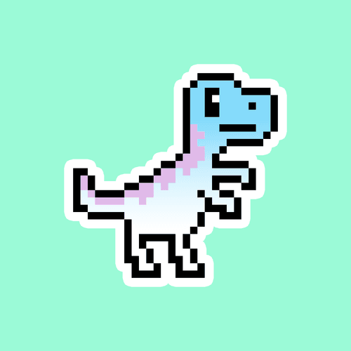 PixelSaurus Rex #0338