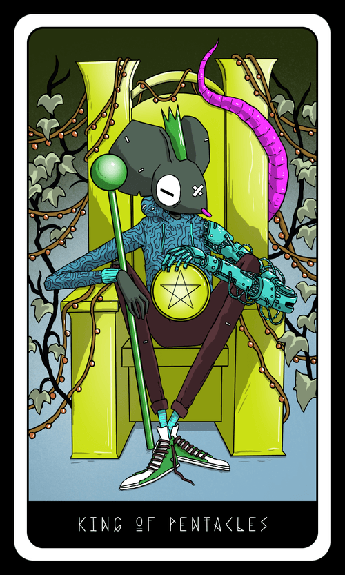 Rosko Sees the Future: King of Pentacles - Color Variant 18