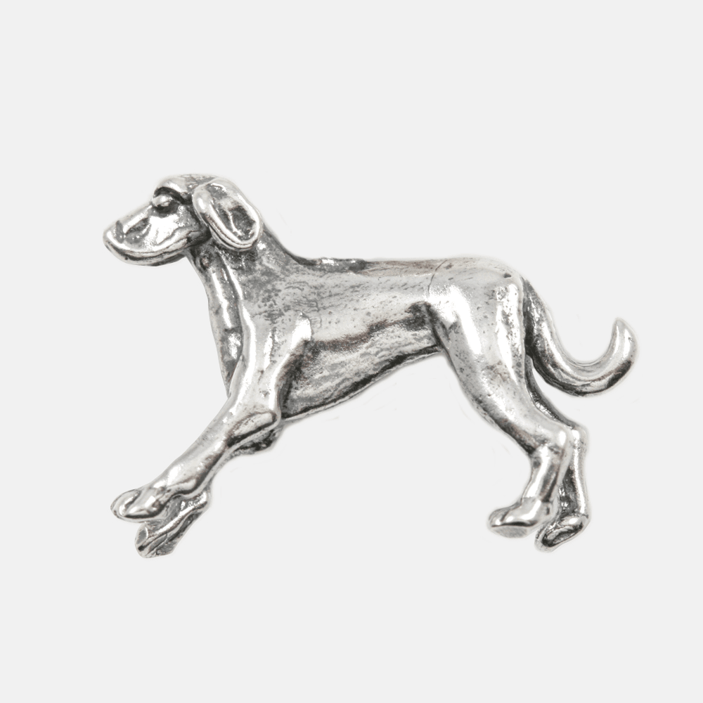 Dog Breed Charm AMERICAN FOXHOUNT 3D Solid Sterling Silver