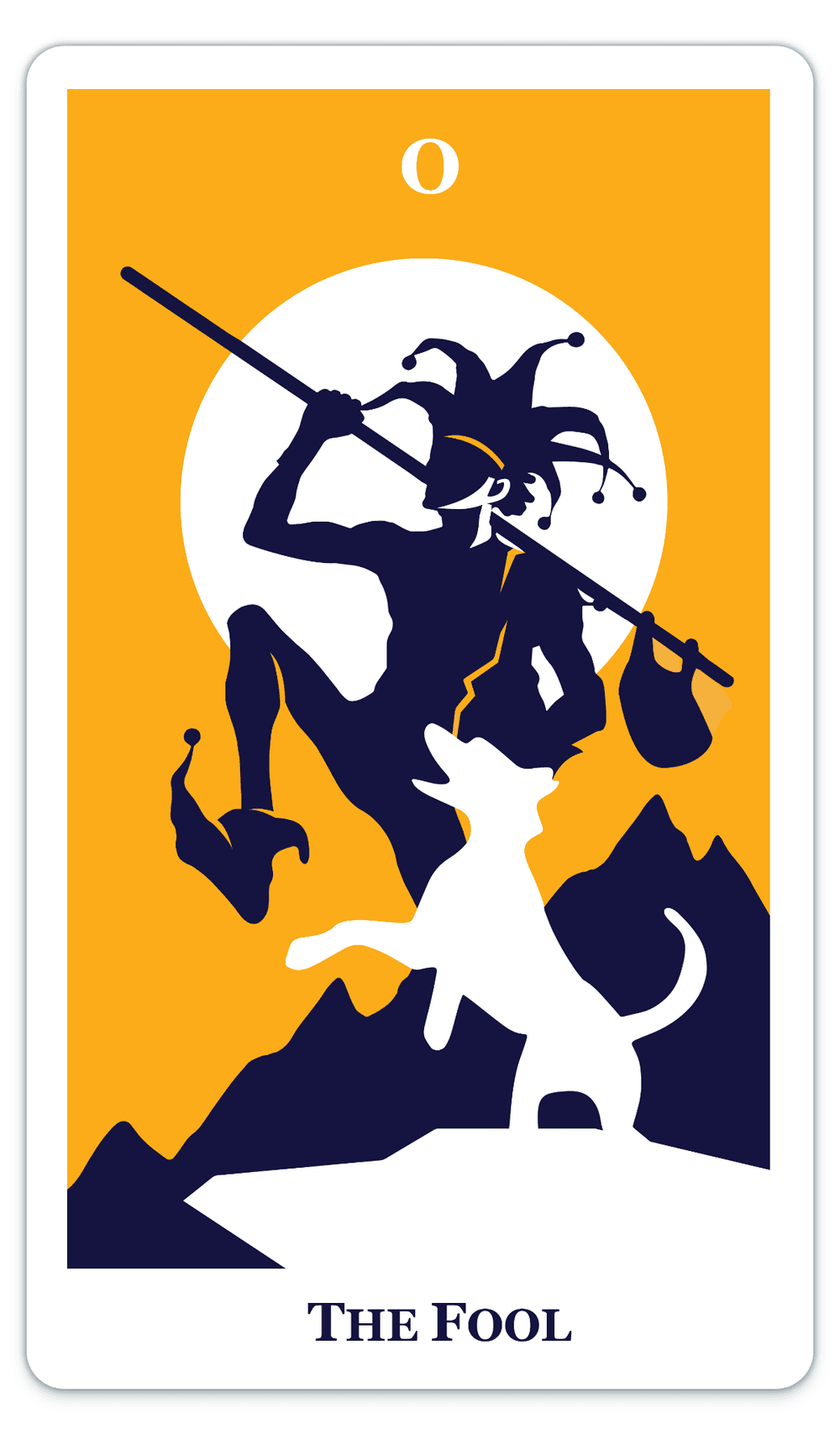 The Fool (0) - Modern Way Tarot | OpenSea The Fool (0) - Modern Way Tarot | OpenSea