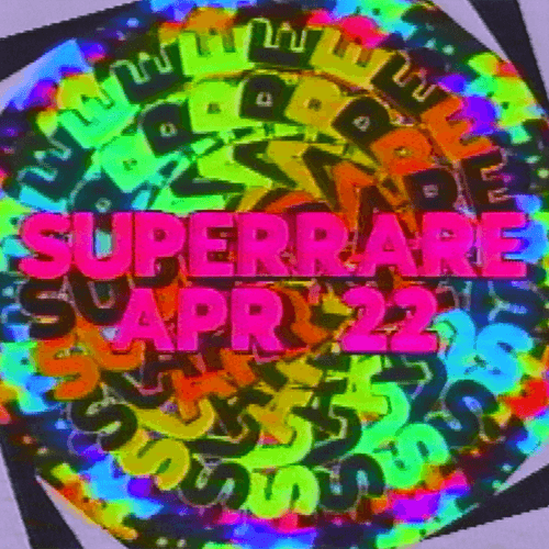 SuperRare Top 100 Collector Badge (April 2022)