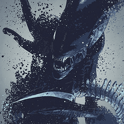 Movie And Tv Splatter Effect Artwork collection image
