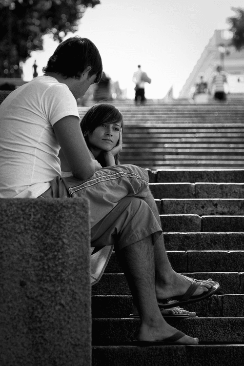 Ukraine - Odessa - Potemkin Stairs (Pondering)