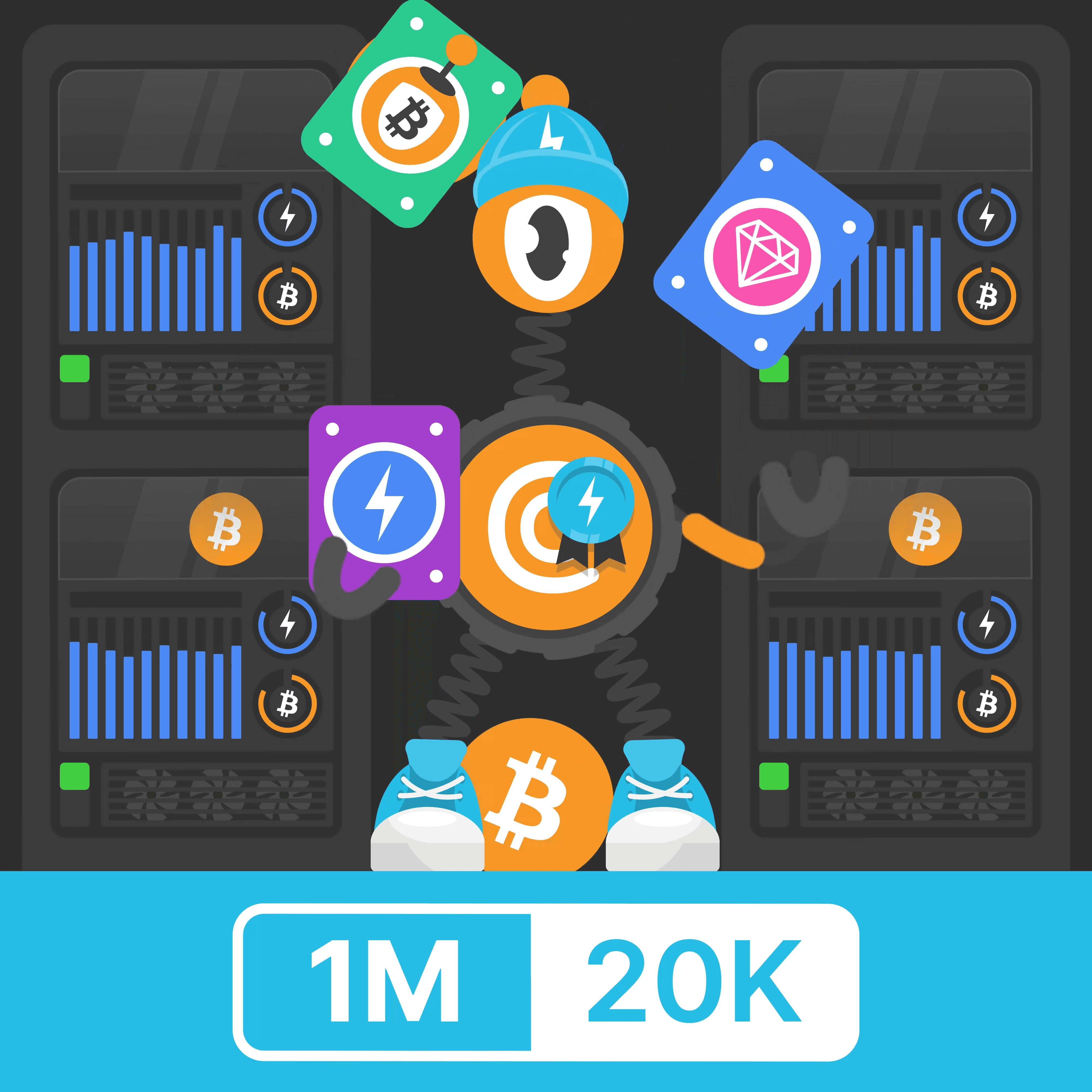 NFT Smart Mining 1M 20K ETH