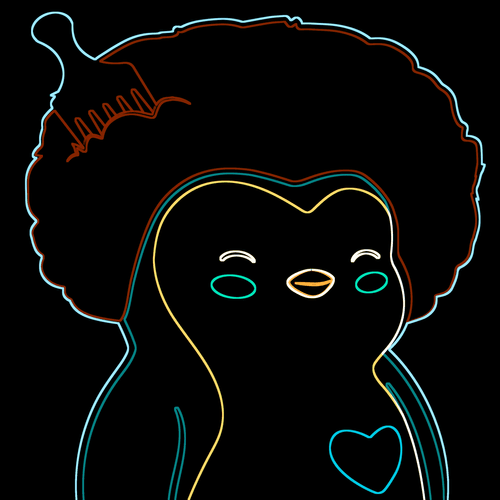 Neon Pudgy Penguin 228