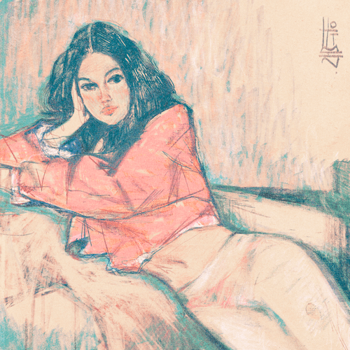 Reclining beauty